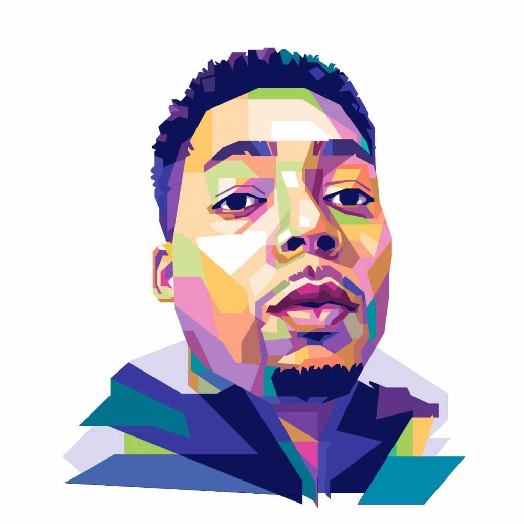 WPAP Pop Art Portrait : Design Your Digital Portrait - Uzair Ghazali